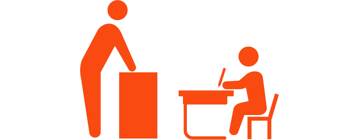 図：自立学習の徹底サポート！